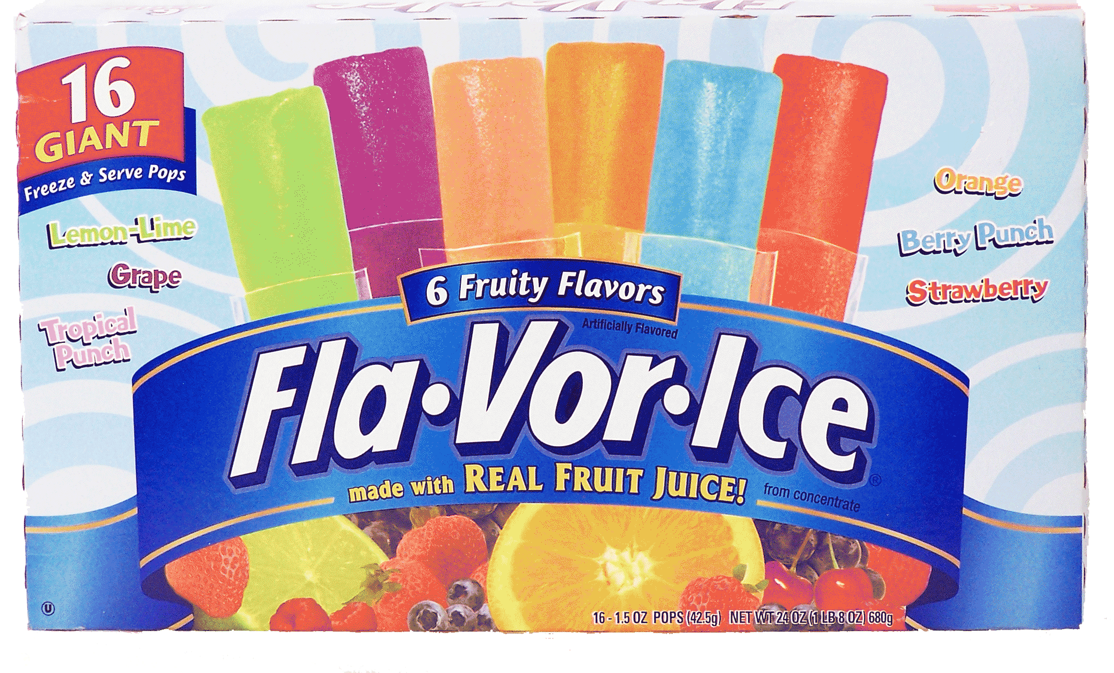 Fla-Vor-ice  freeze & serve pops Full-Size Picture